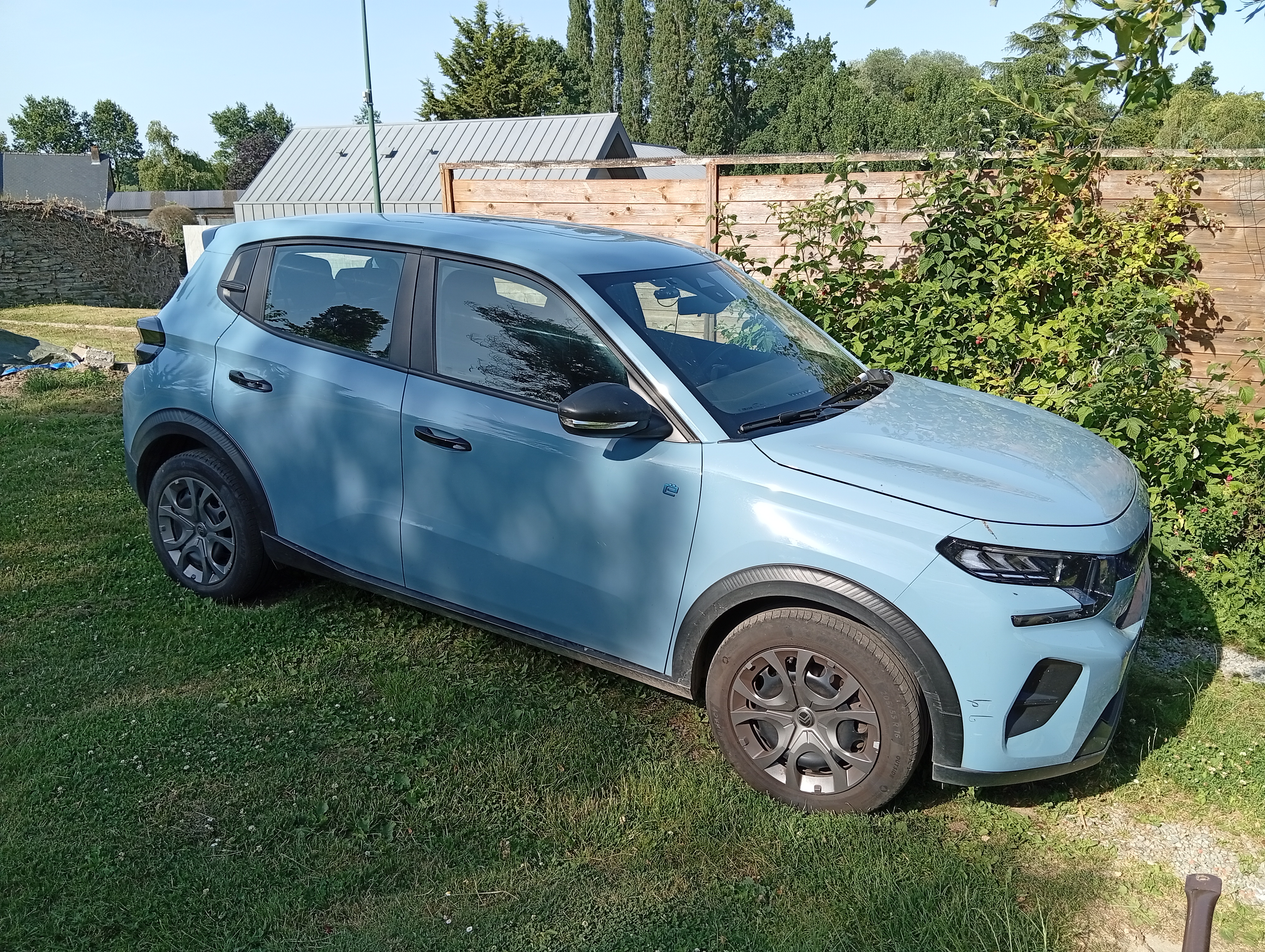 notre c3 you dans le jardin